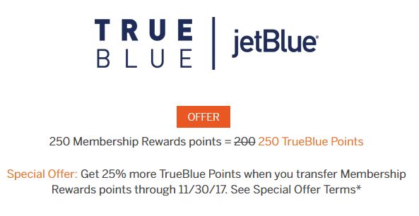 Jet Blue Membership Rewards 32