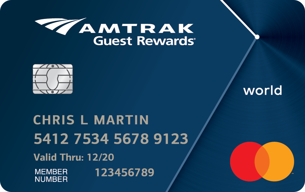 Amtrak World MasterCard Image